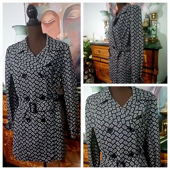 Style & Co. Jackets & Blazers - 🔥$13 SALE🔥CHIC STYLE & CO TRENCH COTTON COAT Medium